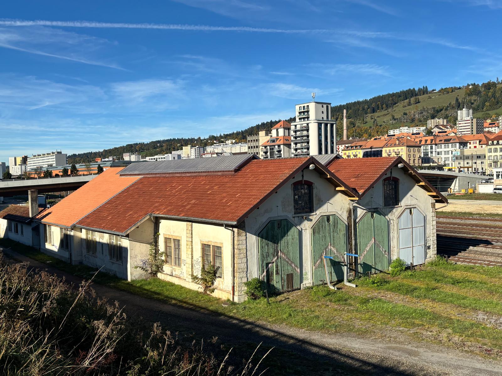 Projet de réhabilitation des anciens hangars CFF à La Chaux-de-Fonds