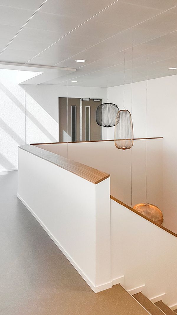 Vue escalier intérieur